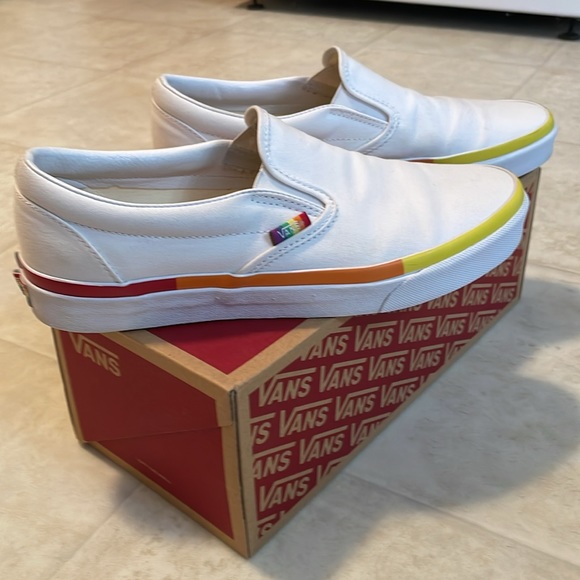 Vans Classic slip-on shoes men’s size 10 - Picture 4 of 11